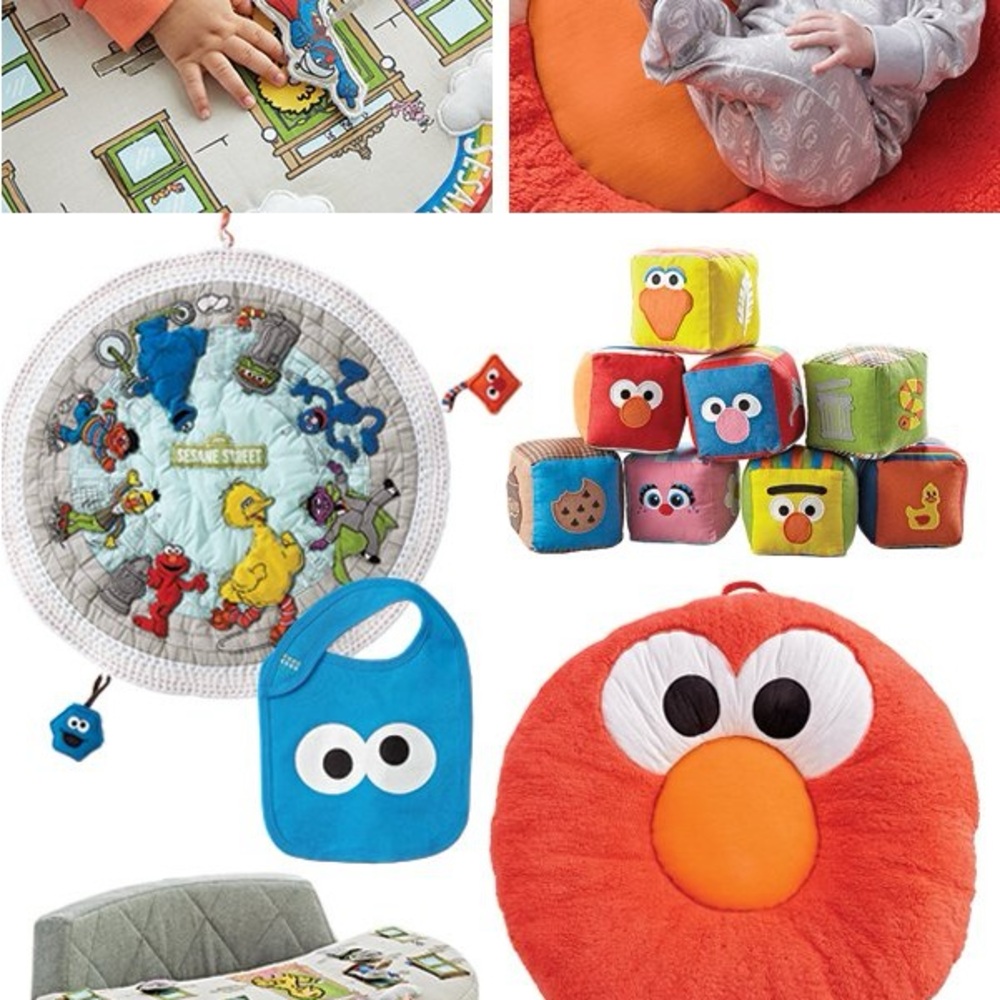 ISO the land of nod crate and barrel Sesame Street items